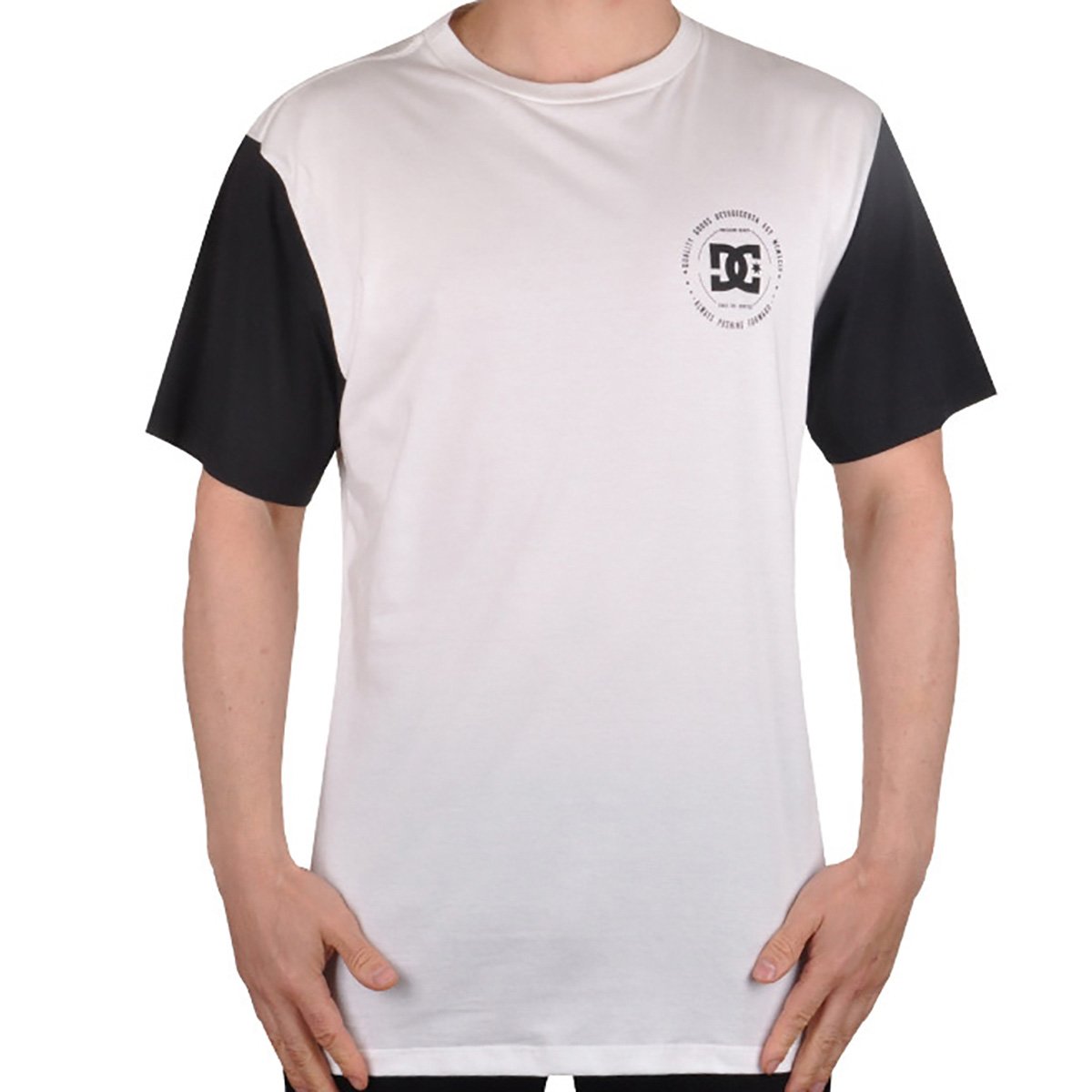 camiseta dc shoes star branca