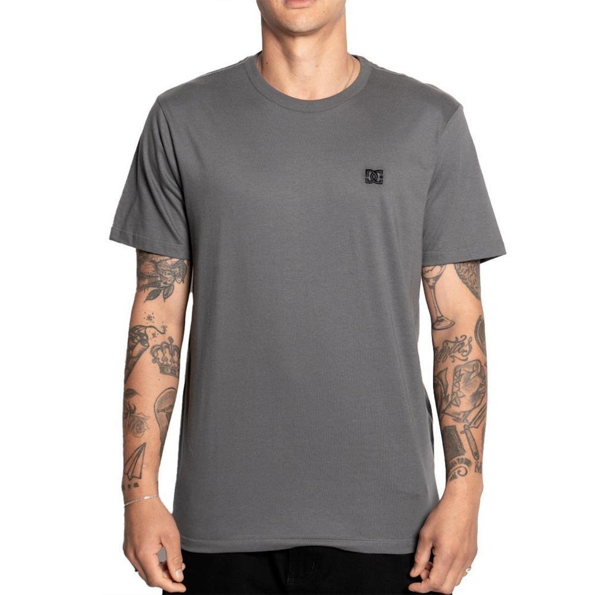 Camiseta DC Shoes Embroidery Menor preço em Camiseta DC Shoes Embroidery