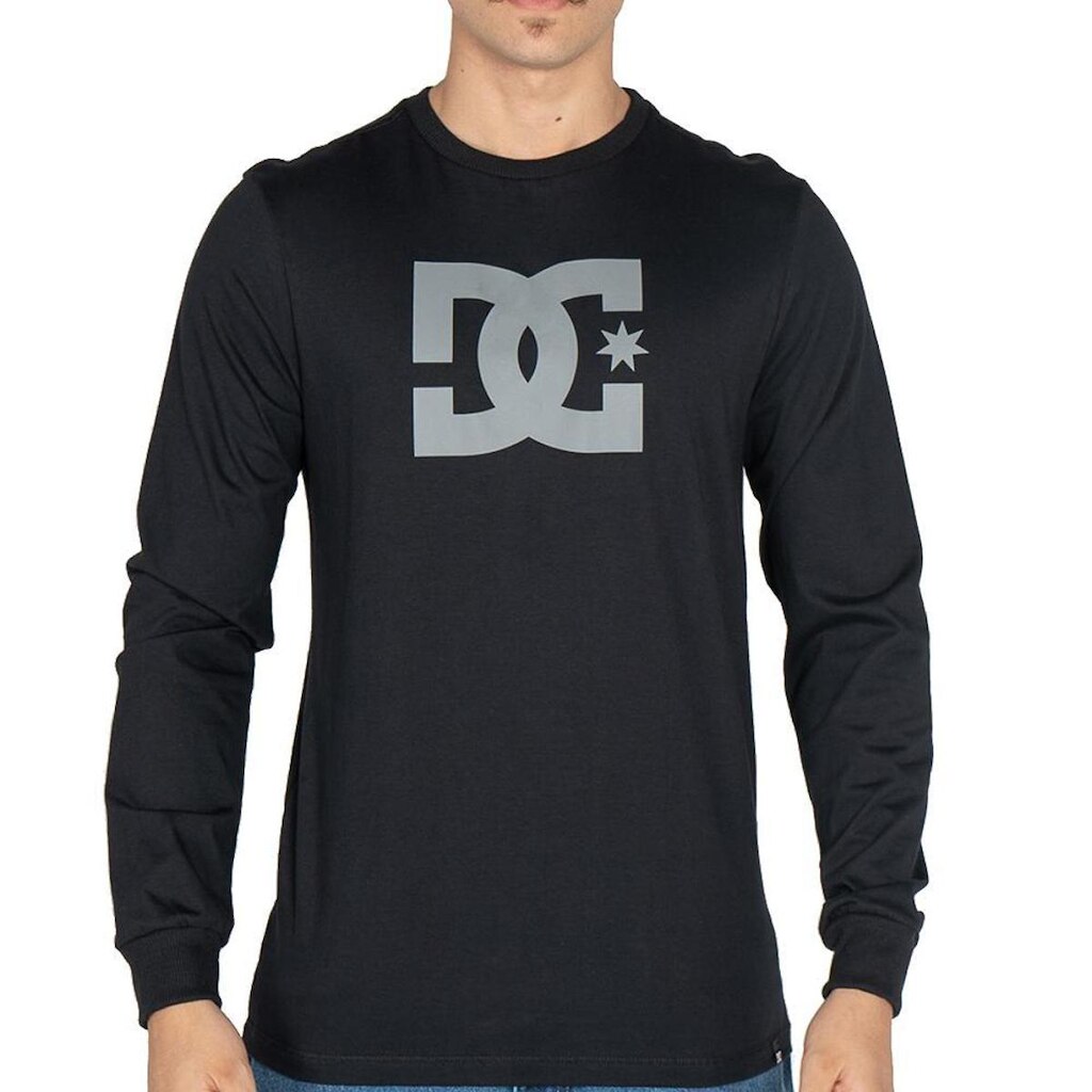 Camiseta DC Shoes Manga Longa DC Star WT25 Masculina