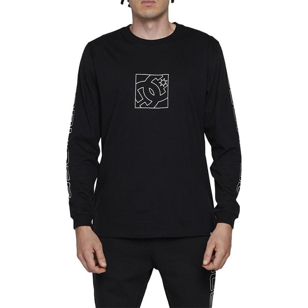 Camiseta DC Shoes Manga Longa Static Outine Star WT24