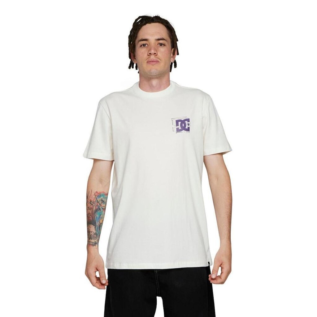 Camiseta DC Shoes M/C Mid Century Off White Off White-M
