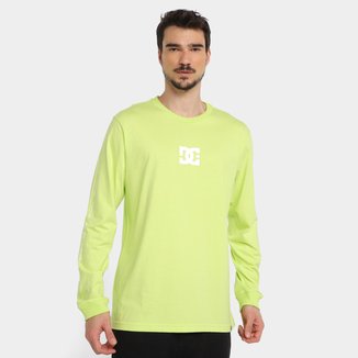 Camiseta Dc Shoes Minimal Stripe Manga Longa Masculina