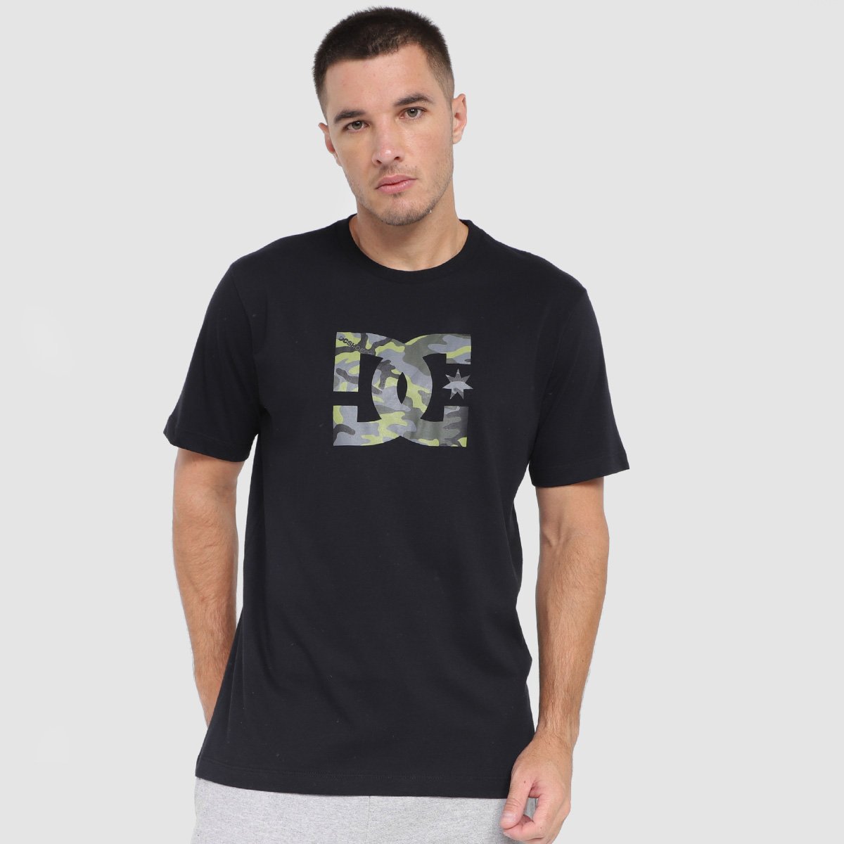 Camiseta Dc Shoes Star Camo Fill Masculina - Preto é ruim? Camiseta Dc Shoes Star Camo Fill Masculina - Preto é boa?