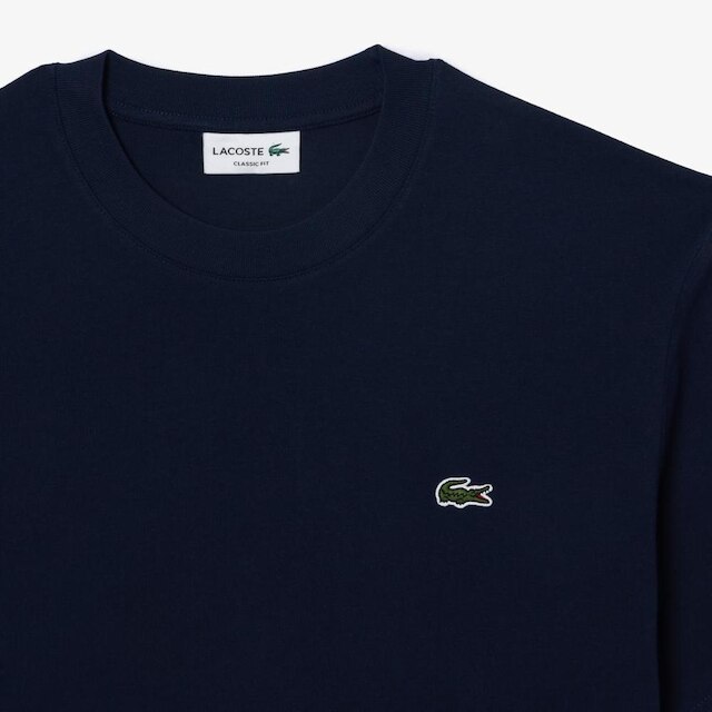 Camiseta de algodão Lacoste