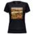 Camiseta de Banda Baby Look System Of A Down em Algodão Manga Curta Gola Redonda - Preto