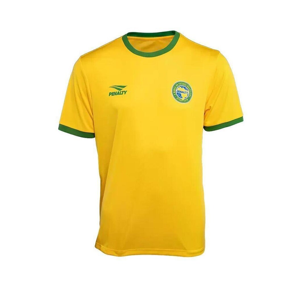 Camiseta de Futebol Penalty Brasil 70 – Ideal para Treino, Academia e Uso Casual