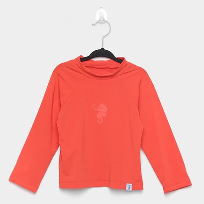 Camiseta de Praia Bebê Ecoeplay Manga Longa Proteção UV Feminina - Feminino