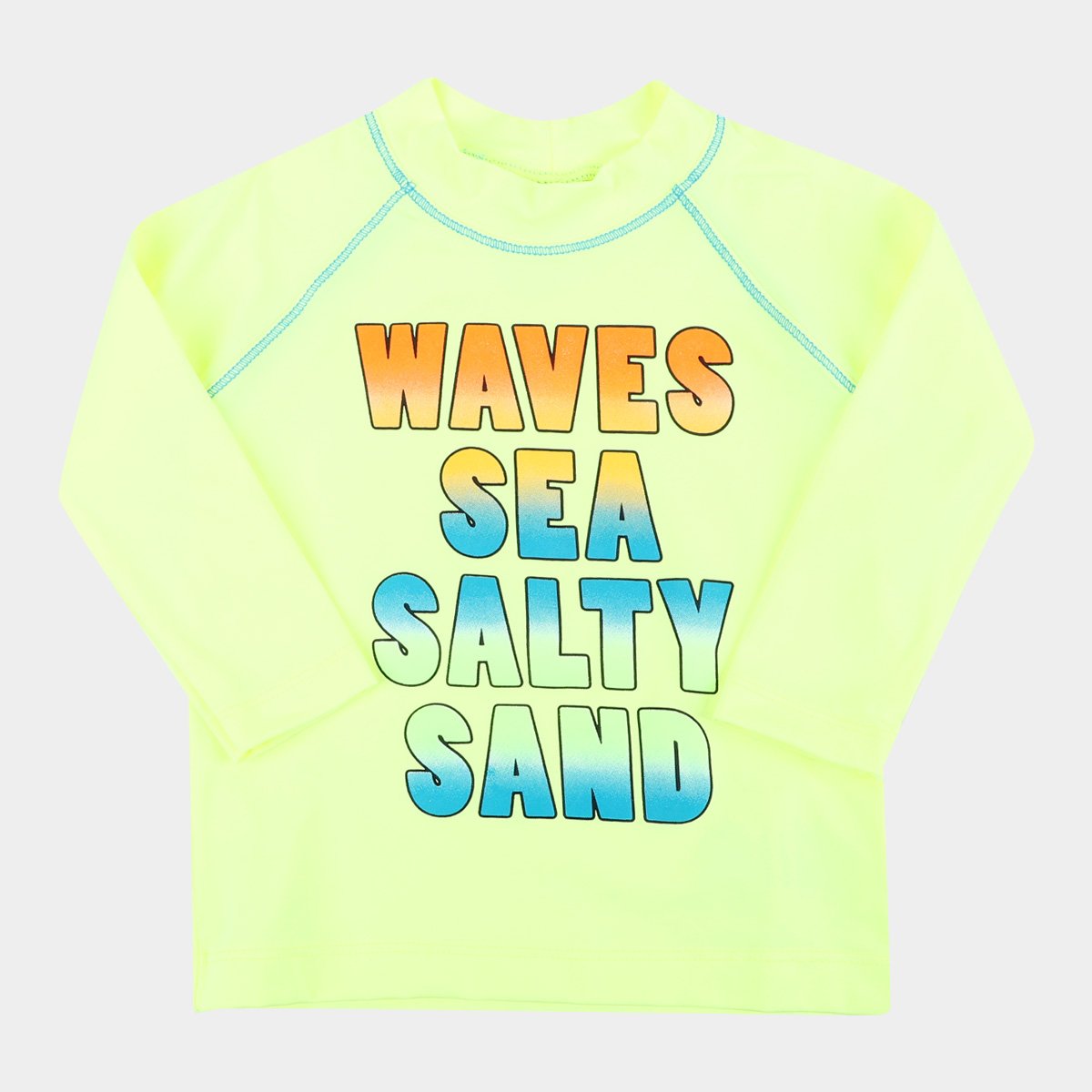 Camiseta de Praia Infantil Marlan Estampada Manga Longa UV 50+ Masculina - Amarelo Menor preço em Camiseta de Praia Infantil Marlan Estampada Manga Longa UV 50+ Masculina - Amarelo