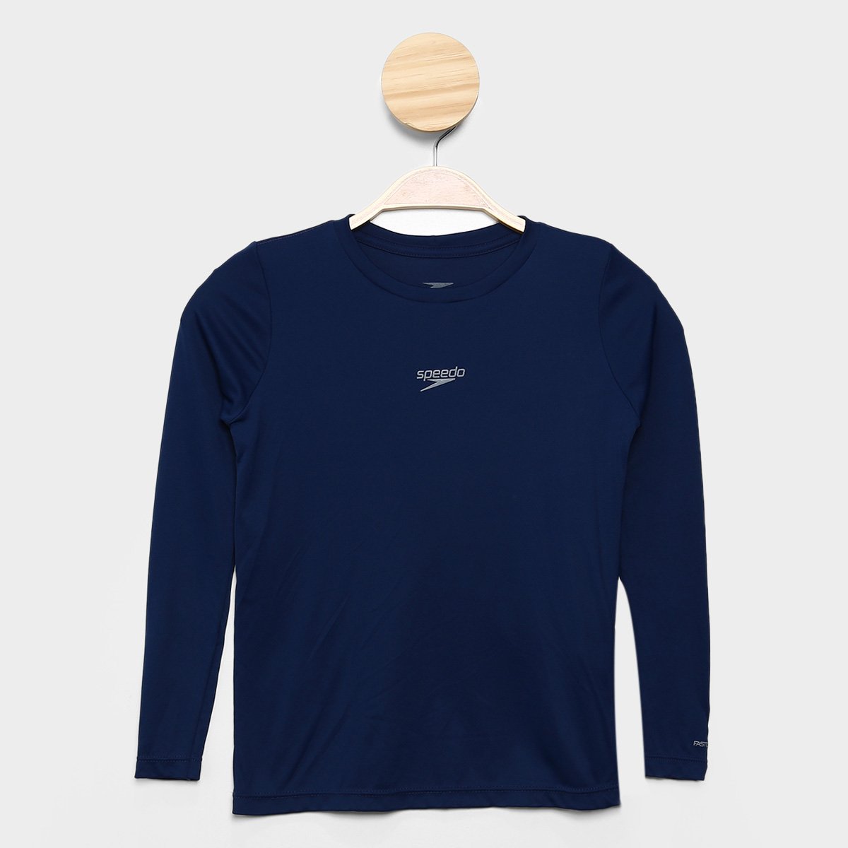 Camiseta De Praia Infantil Speedo Manga Longa Proteção UV Menino - Marinho Menor preço em Camiseta De Praia Infantil Speedo Manga Longa Proteção UV Menino - Marinho