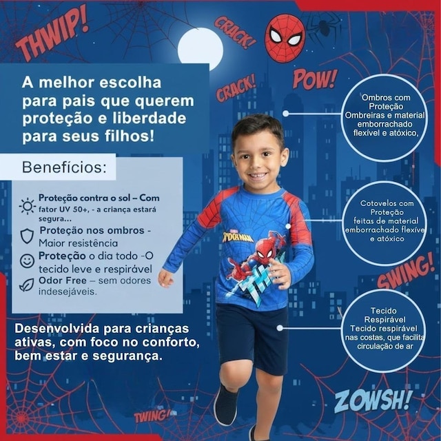 Camiseta de Proteção Nathor Infantil
