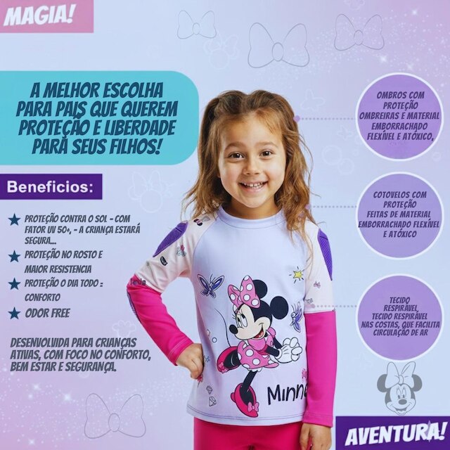 Camiseta de Proteção Nathor Infantil