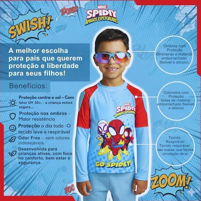 Camiseta de Proteção Nathor Infantil