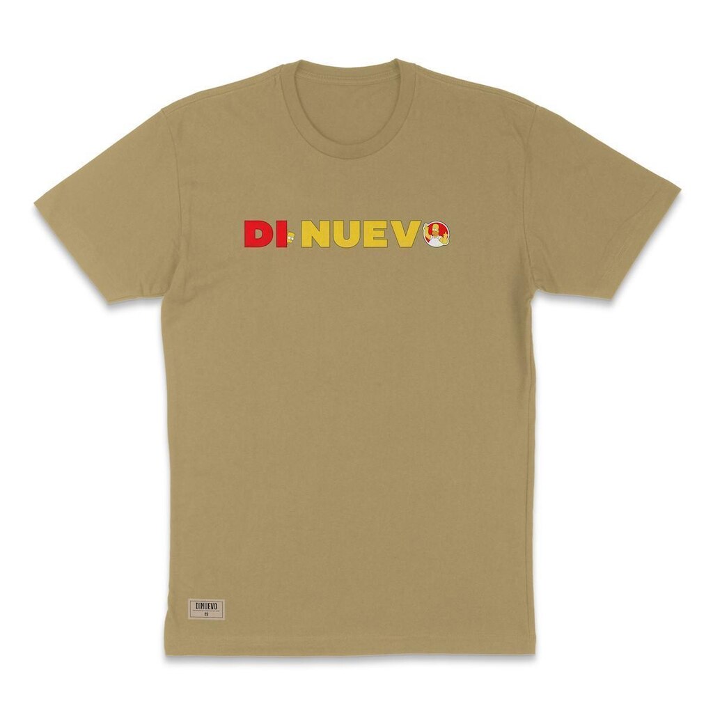 Camiseta Di Nuevo Cotton Homer e Bart Simpsons DNV Premium Masculina