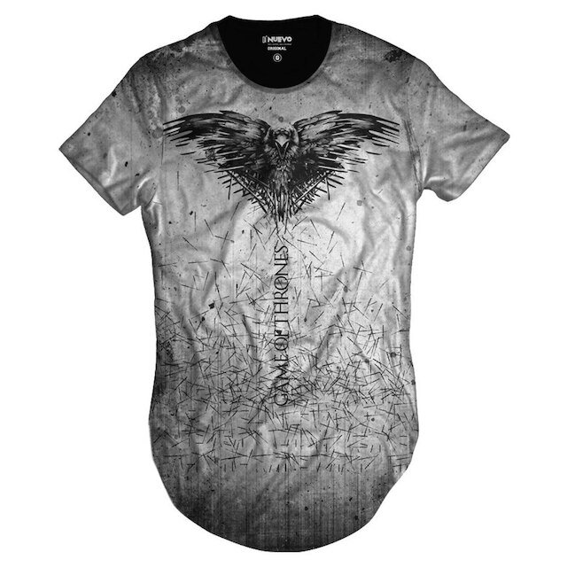 Camiseta Di Nuevo Longline Game of Thrones Masculina