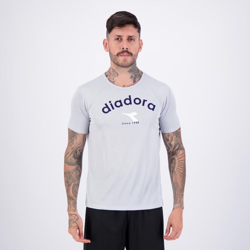 Camiseta Diadora Basic Logo Masculina