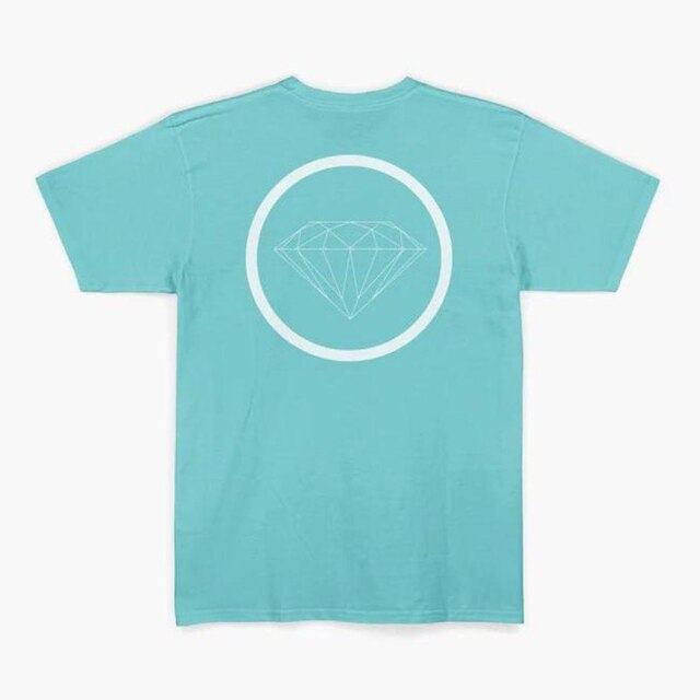 CAMISETA DIAMOND SUPPLY BRILLIANT CIRCLE TEE DIAMOND TIFFANY BLUE