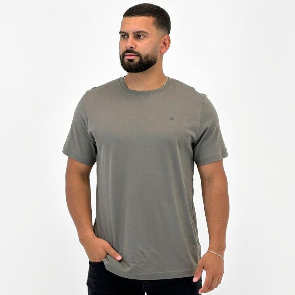Camiseta Dixie Manga Curta Básica Masculina