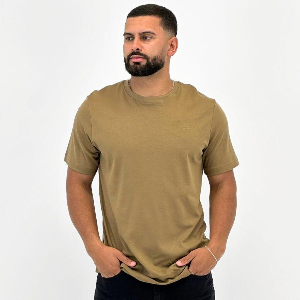 Camiseta Dixie Pima Slim Manga Curta Masculina