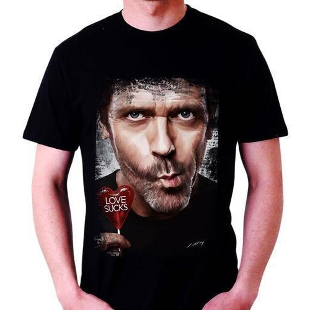 Camiseta Dr House Seriado Love Suck Filme Series Tema