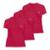 Camiseta Dry Basic SS FPS50 - Feminino - Kit com 3 - Pink