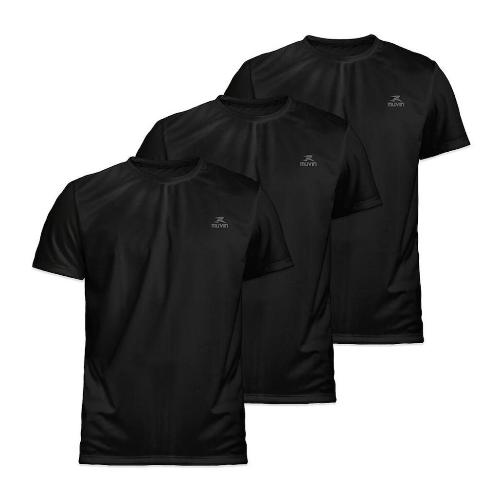 Camiseta Dry Basic SS FPS50 - Masculino - Kit com 3