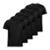 Camiseta Dry Basic SS FPS50 - Masculino - Kit com 5 - Preto