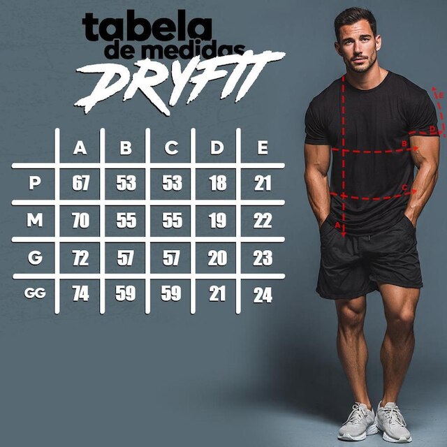 Camiseta Dry Esportiva Respiravel Estilo Slim Moda Treino Academia