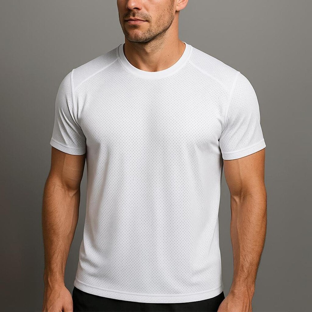 Camiseta Dry Esportiva Respiravel Estilo Slim Moda Treino Academia