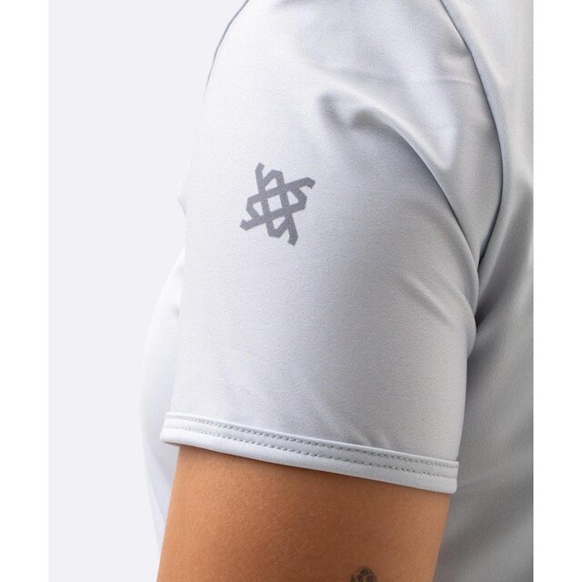Camiseta Dry Feminina Cinza HUPI Smart