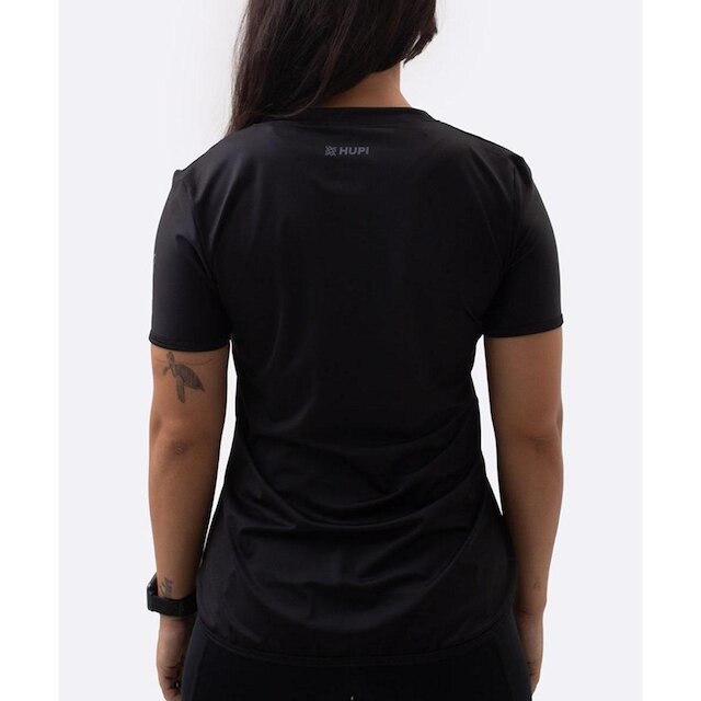 Camiseta Dry Feminina Preta HUPI Smart