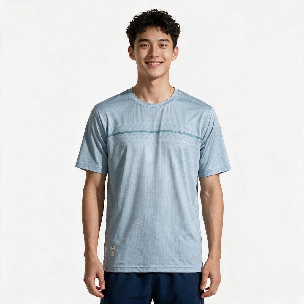 Camiseta Dry Masculina Erva Daninha UV15+ Azul 18715 - Azul G2