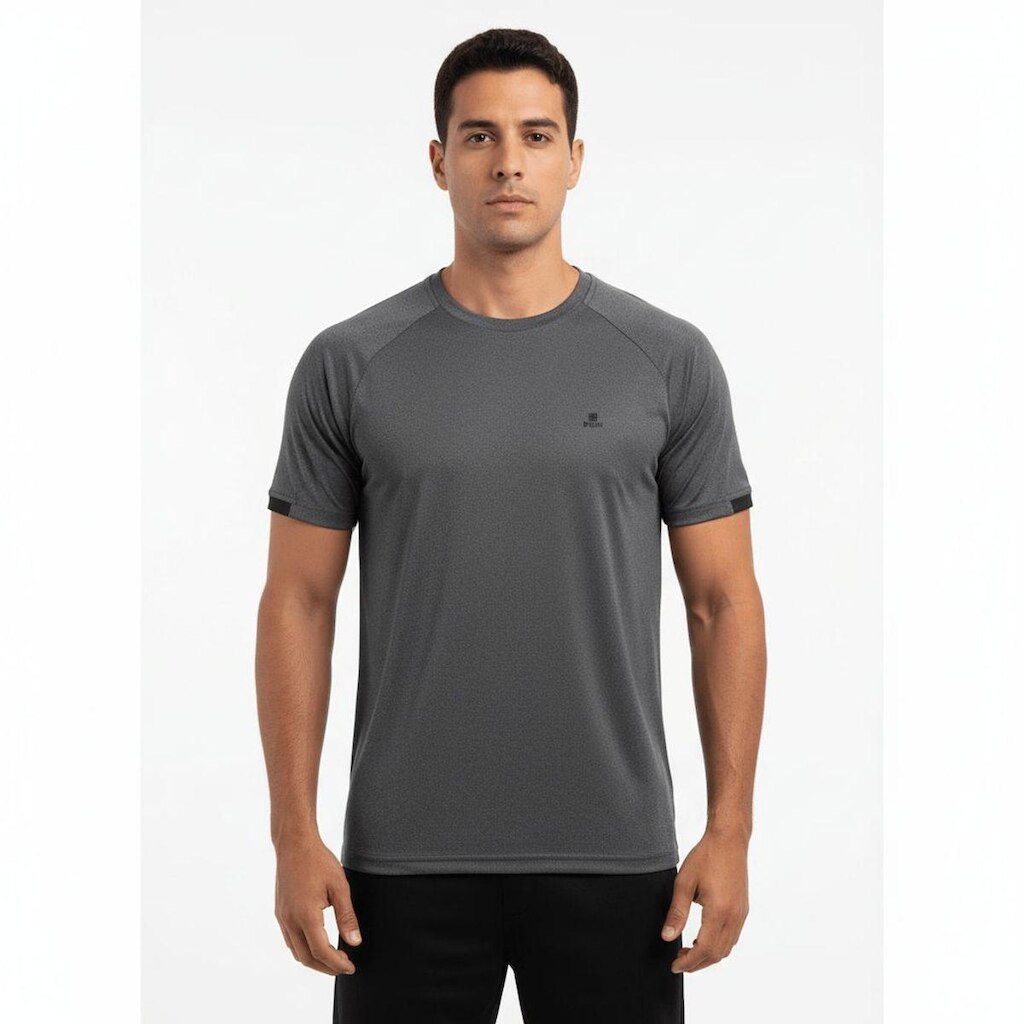 Camiseta Dry Masculina Erva Daninha UV30+ Cinza 18711 - Cinza G2