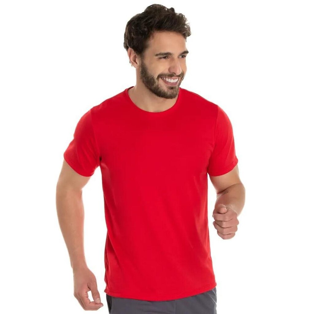Camiseta Dry Masculina Esportiva Academia Treino Proteção Solar UV