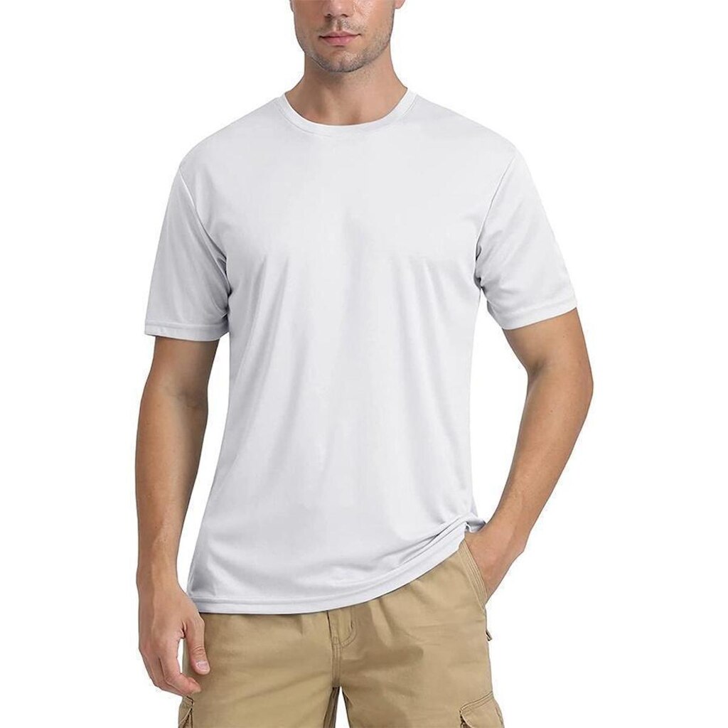 Camiseta Dry Masculina Proteção UV Manga Curta
