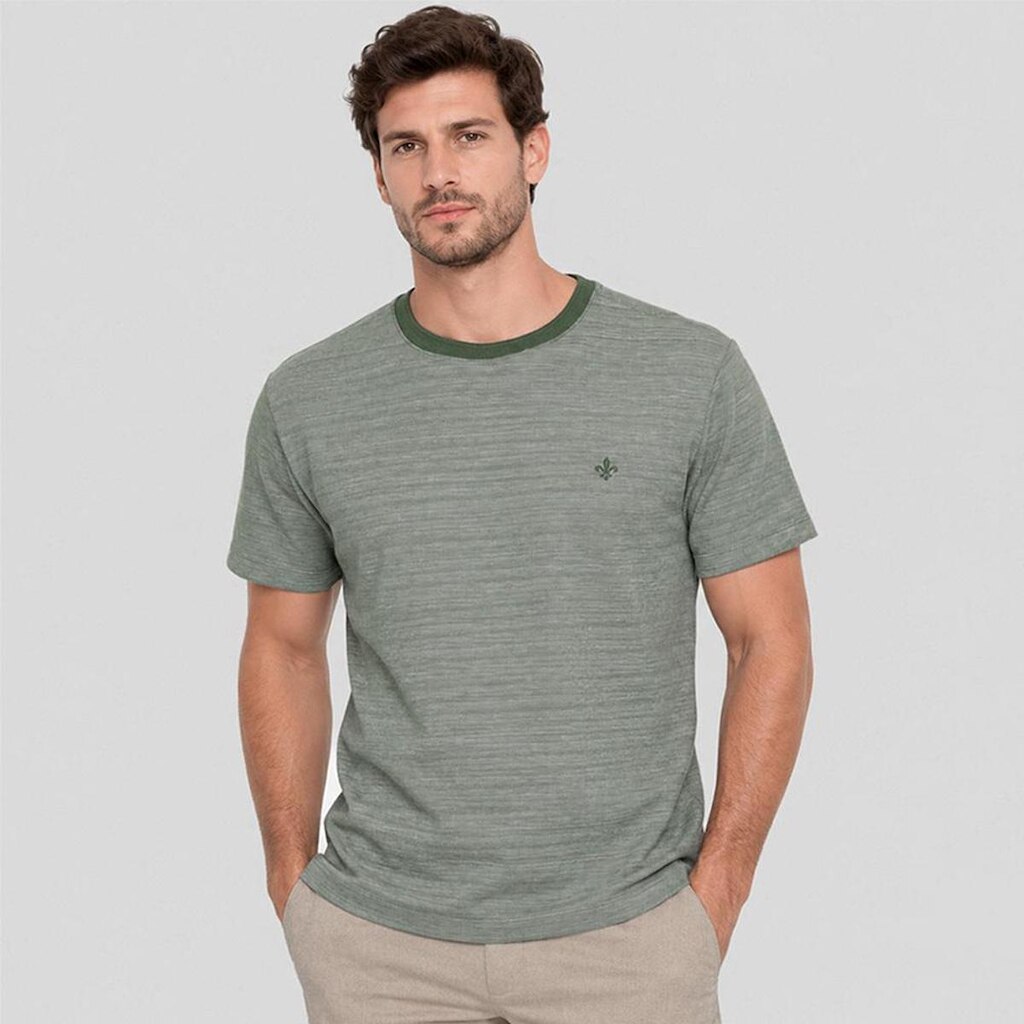 Camiseta Dudalina Jacquard Ve27 Masculino