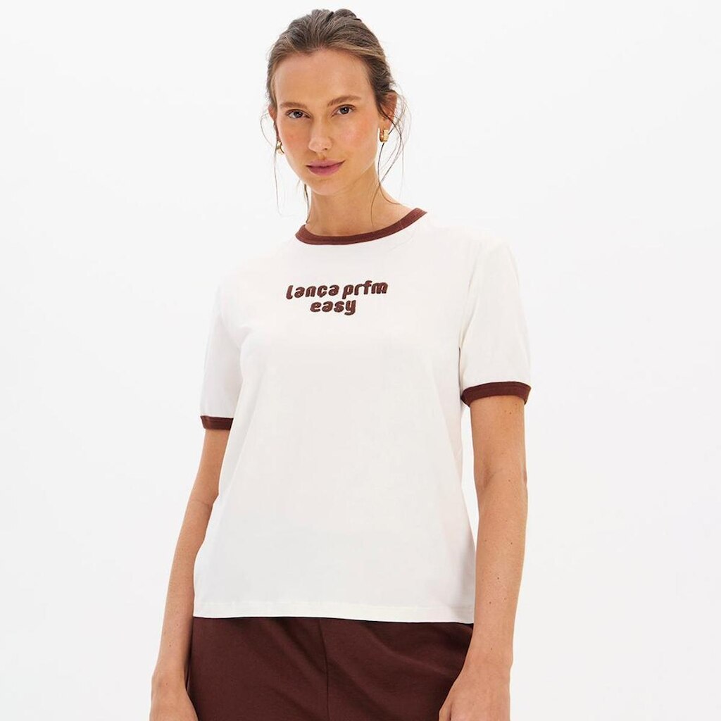 Camiseta Easy Lança Perfume Babylook Feminino