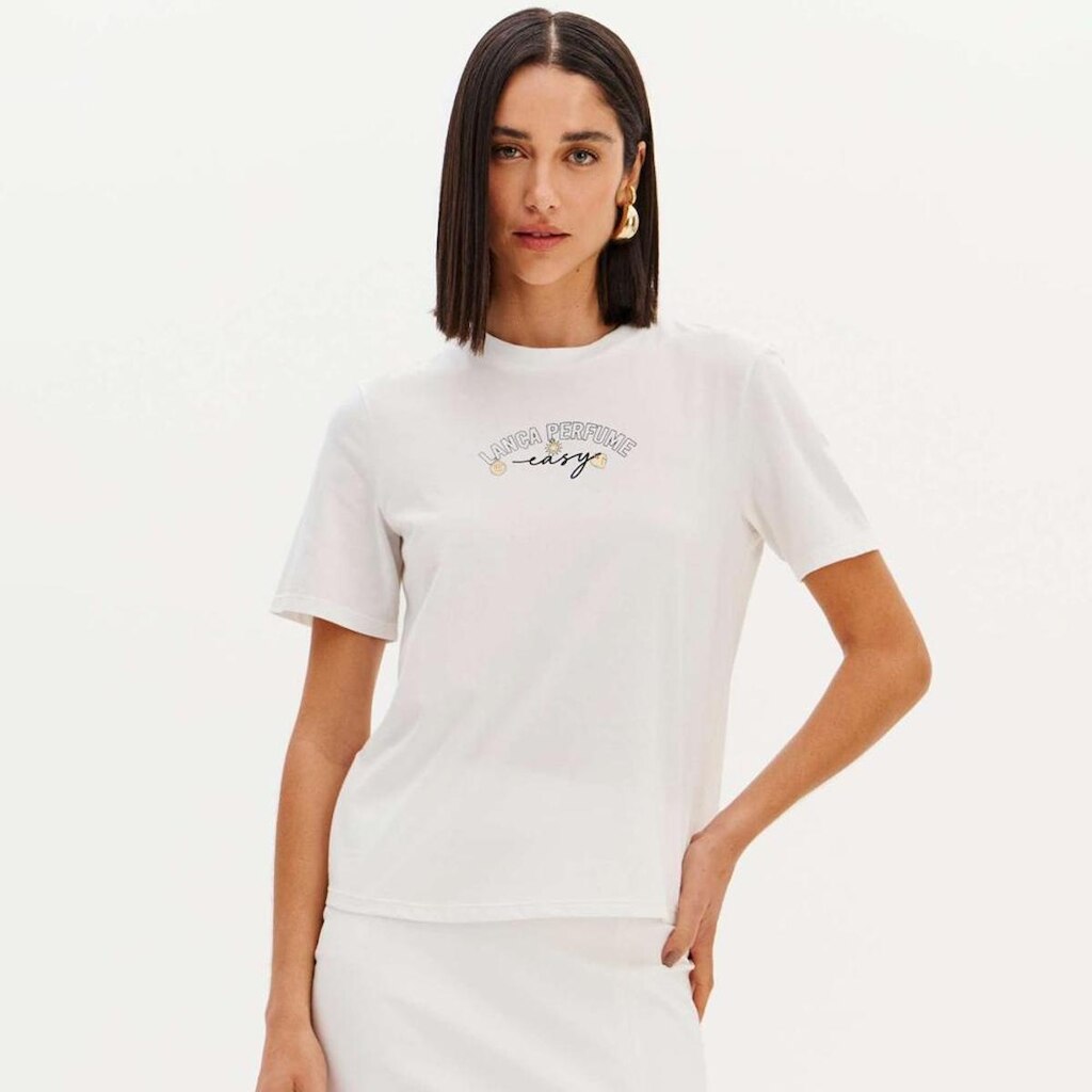 Camiseta Easy Lança Perfume Classic Feminino