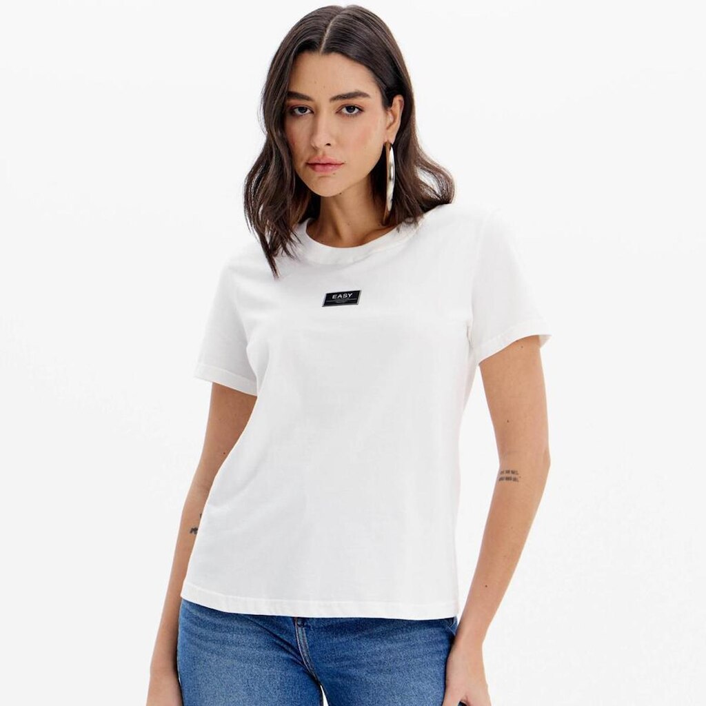 Camiseta Easy Lança Perfume Sleeve Feminino