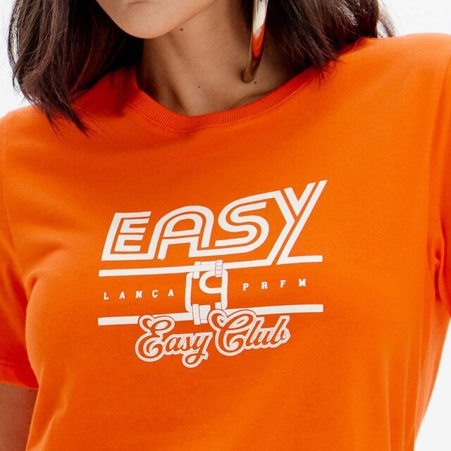 Camiseta Easy Lança Perfume Sleeve Feminino