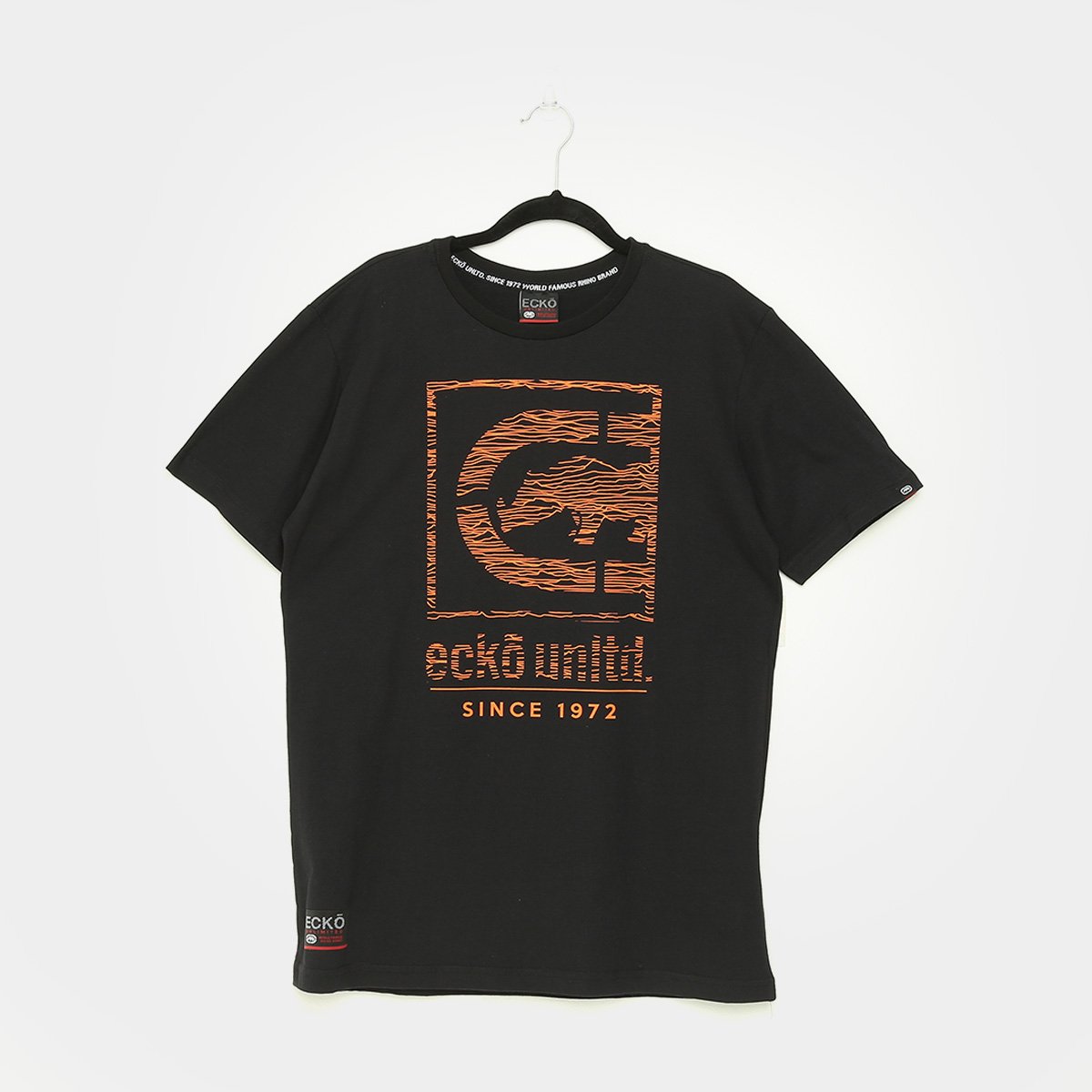 Camiseta Ecko Básica E883A Masculina - Preto Menor preço em Camiseta Ecko Básica E883A Masculina - Preto