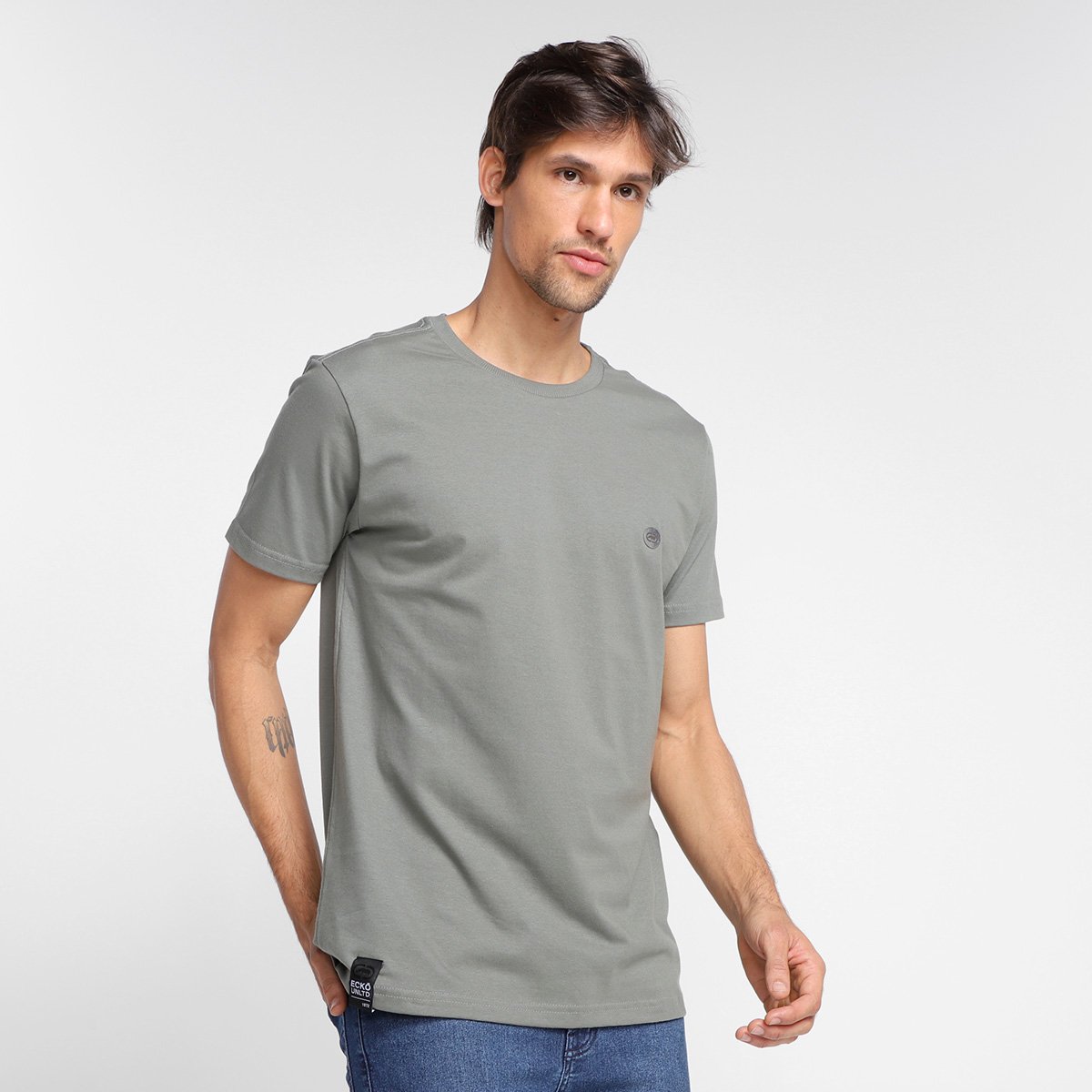 Camiseta Ecko Básica Masculina - Verde escuro é ruim? Camiseta Ecko Básica Masculina - Verde escuro é boa?