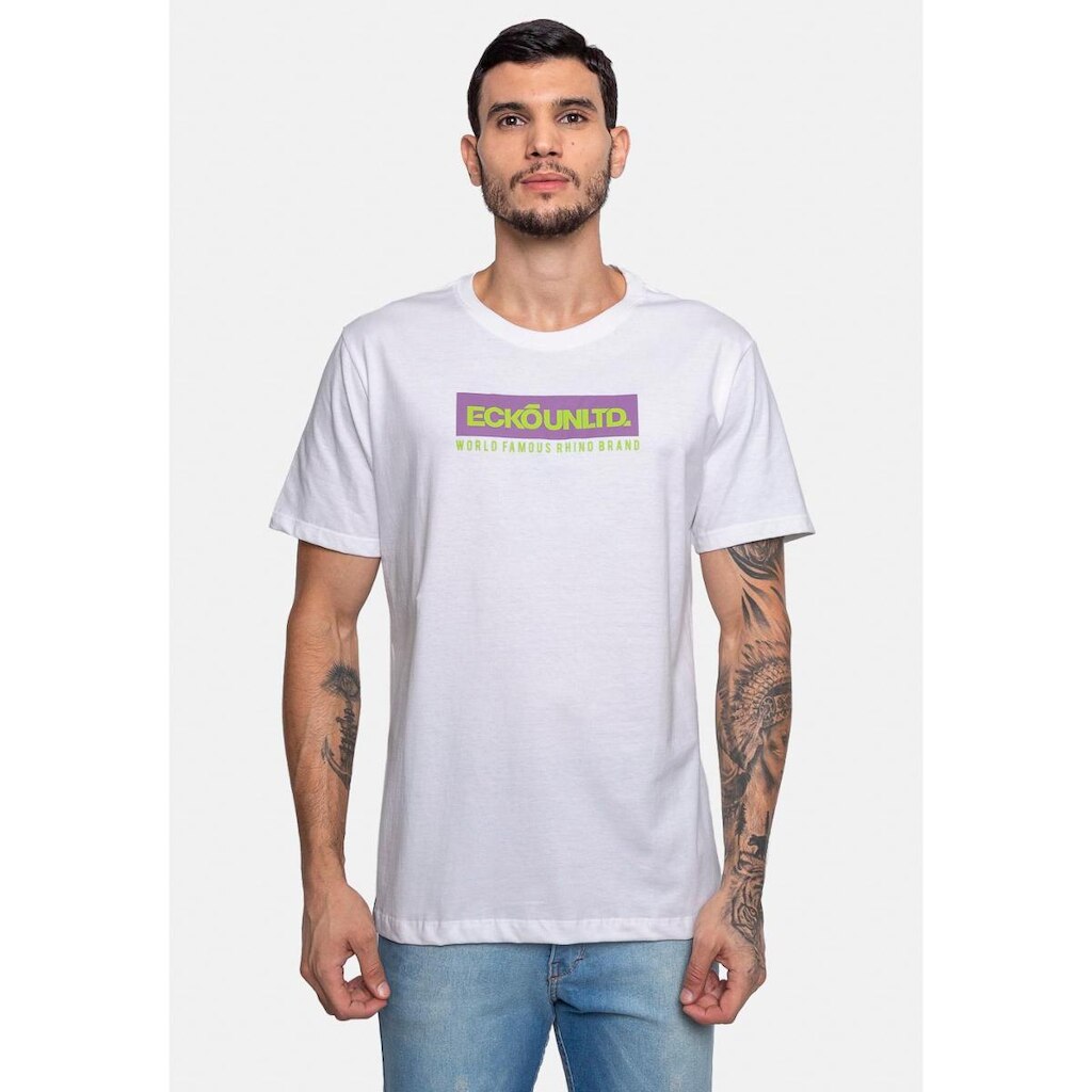 Camiseta Ecko Estampada Masculino