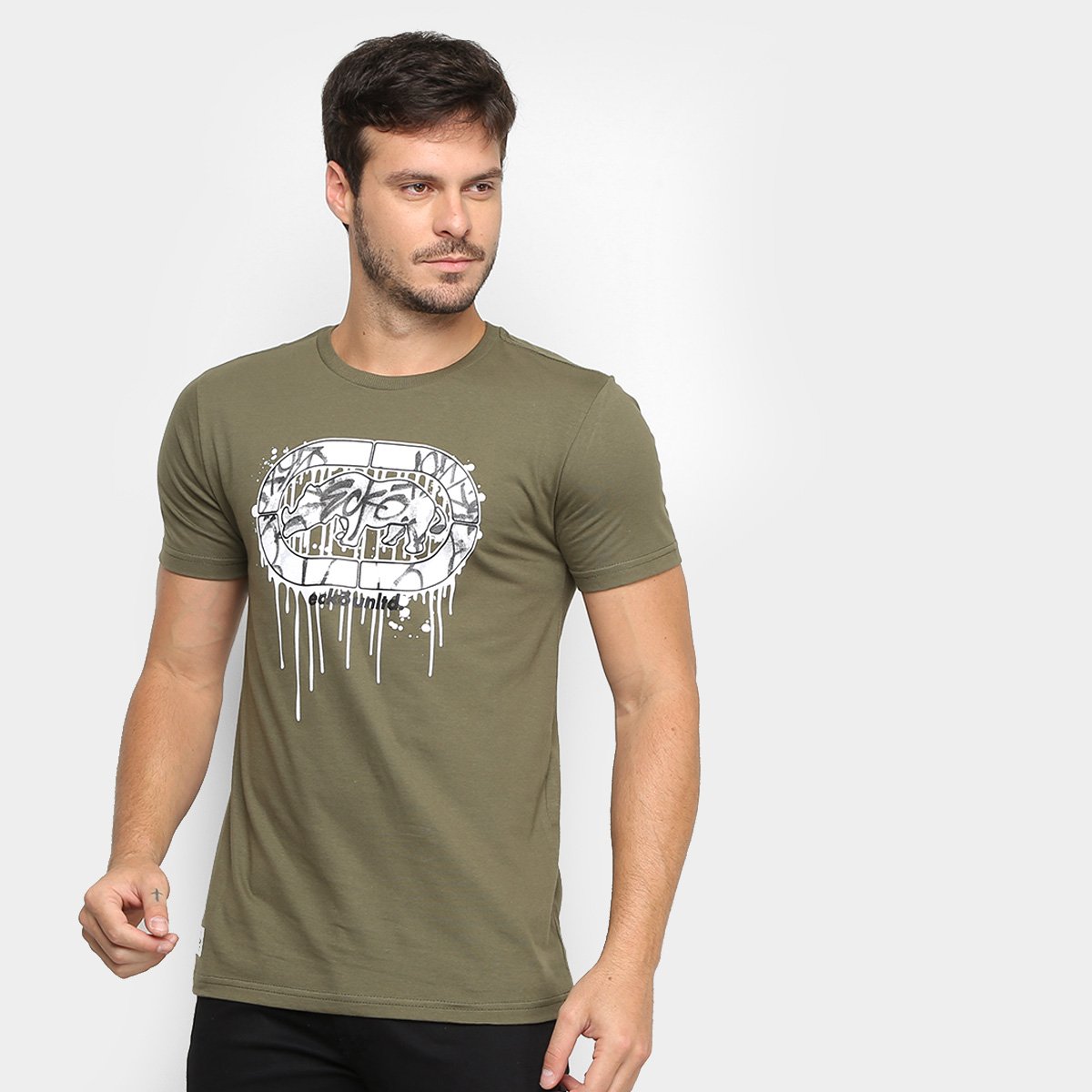 camiseta ecko verde