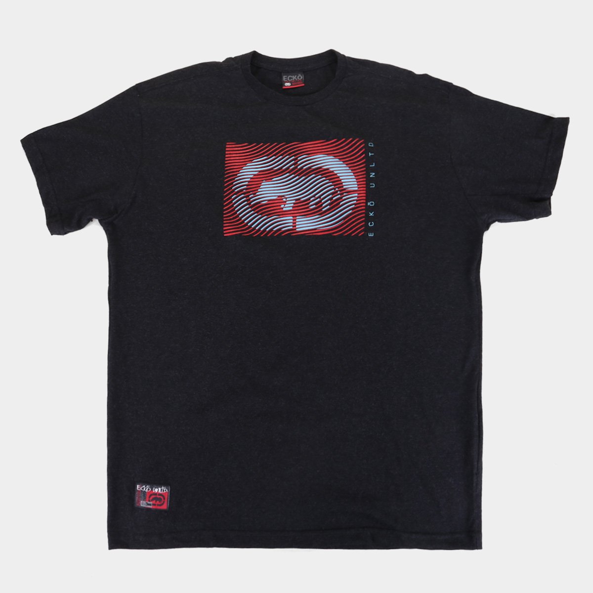 Camiseta Ecko Rino Plus Size Masculina - Preto Menor preço em Camiseta Ecko Rino Plus Size Masculina - Preto