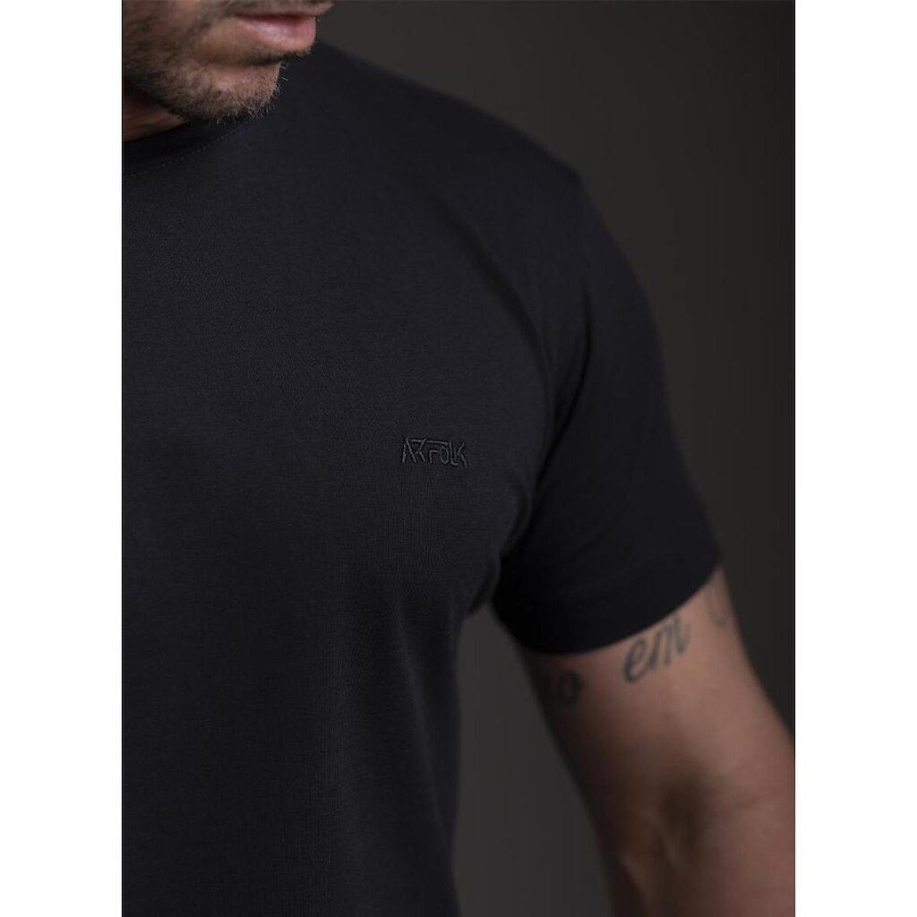 CAMISETA EGÍPCIA ARFOLK BORDADO