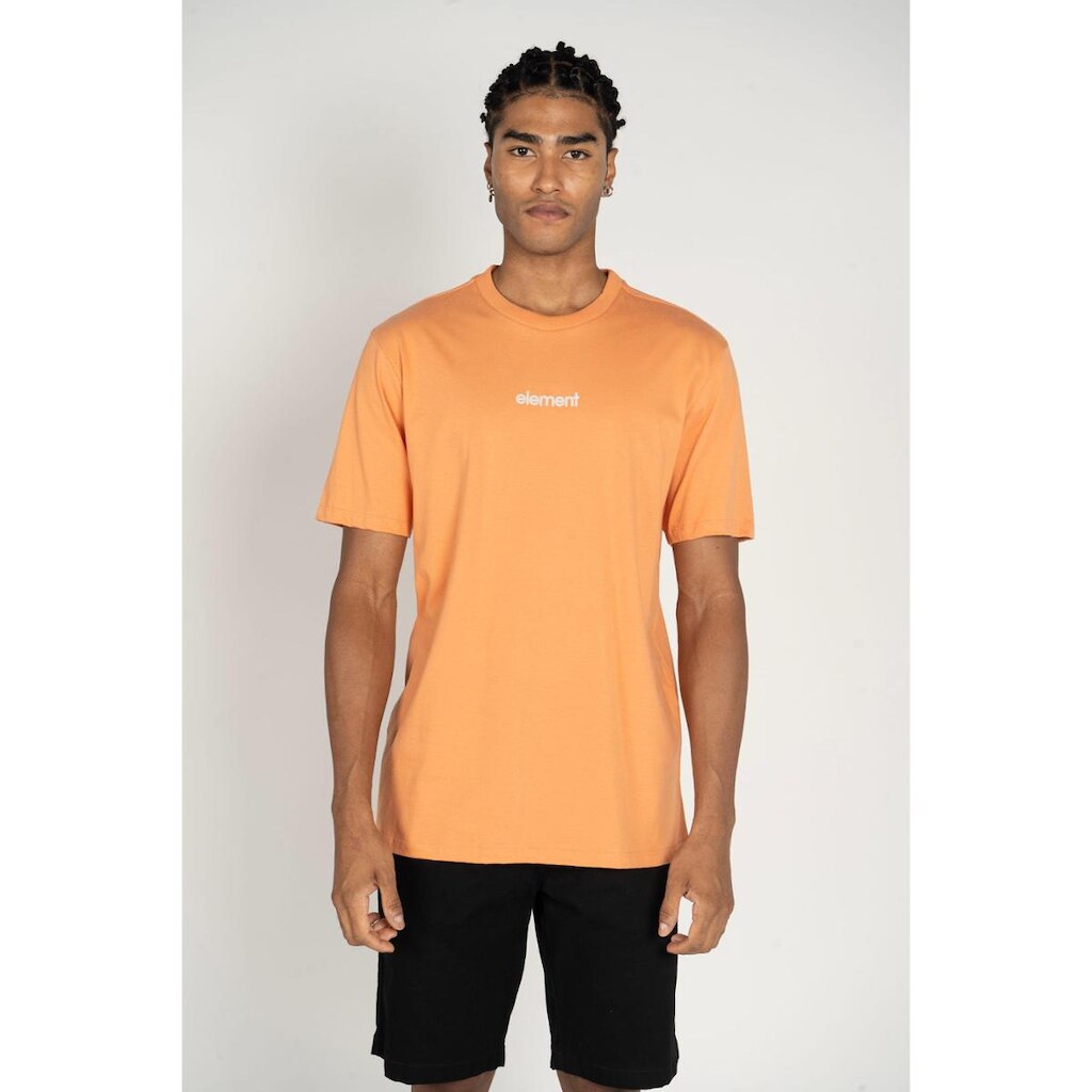 Camiseta Element M/C Simple Logo Laranja-Laranja-P