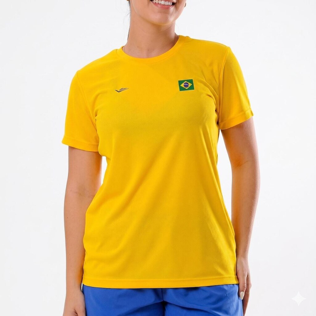 Camiseta Elite Brasil Feminina Adulto