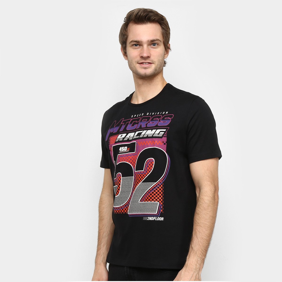 Camiseta Ellus 2nd Floor Masculina - Preto Menor preço em Camiseta Ellus 2nd Floor Masculina - Preto