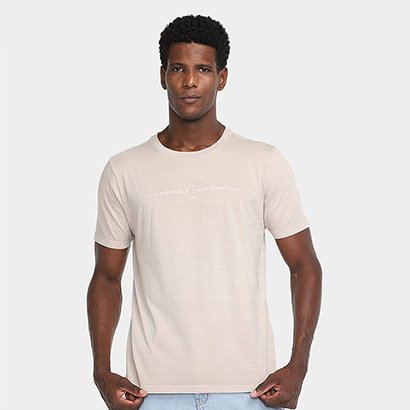 Camiseta Ellus Cotton Washed Quality G. Classic Masculina - Masculino