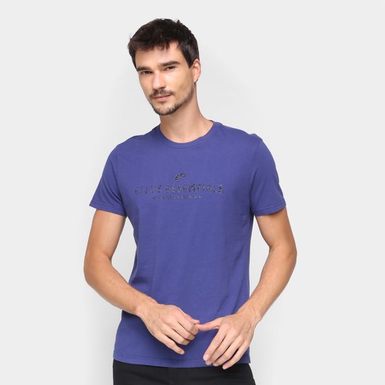 Camiseta Ellus Essentials Masculina - Azul